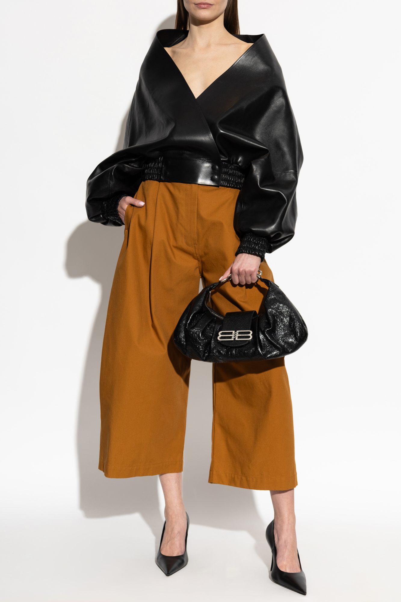Brown Trousers Balenciaga - Vitkac France